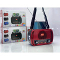 FEPE FP-272BT-S Solar Panel Mp3 Player Emergency Outdoor Solar Dynamo Radio With Led Torch Light